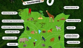 Ultimate Kenya Tourist Map
